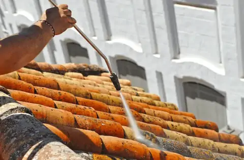 Nettoyage de toitures - Plouézec